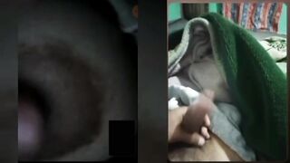 Pakistani Desi sexy girl full sexy fucking hard dirty talk with her boyfriend live call sex on WhatsApp - 4 image
