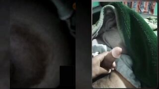Pakistani Desi sexy girl full sexy fucking hard dirty talk with her boyfriend live call sex on WhatsApp - 5 image