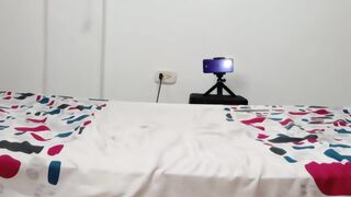 i wanted to film a porn video to my cuckold so i invited the younger son of my neighbor to fuck me hard