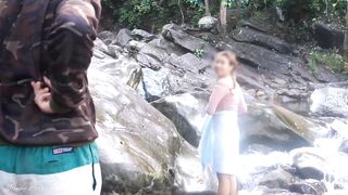 Random Stranger Fucks My Pussy On The falls