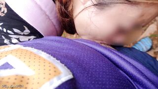 Asian Scandal Risky fucking on the side of the road public - 4 image