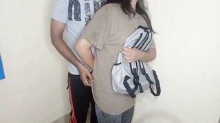 College girl got fucked by landlord for money hindi audio