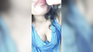 Desi Girl Sucking A Dildo - 10 image
