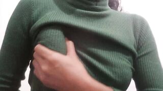 Desi Indian Girl Showing Boobs - 4 image