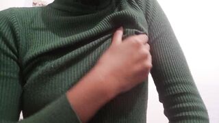 Desi Indian Girl Showing Boobs - 5 image