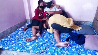Fuck Friends girlfriend with friend real threesome porn in hindi voice desi sex - 4 image
