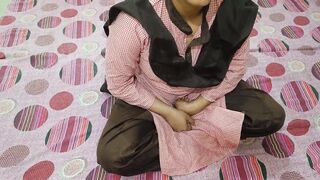 18 college students was fucking with step-brother in school uniform in clear Hindi audio and sucking dick in mouth - 3 image