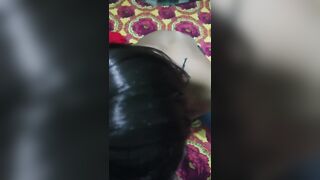 Desi girl in red laungerie