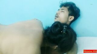 Indian Bengali Aunty Erotic Sex with New Nokor! With Clear Audio - 6 image