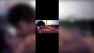 Indian village house wife hot kissing ass - 1 image