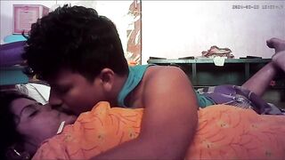 Indian village house wife hot kissing ass - 6 image