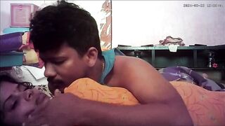 Indian village house wife hot kissing ass - 7 image