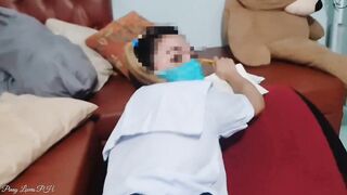 Step brother fucked Student hard fucked creampie - 2 image