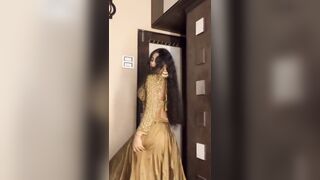 Sex with Cute stepcousin stepsister Reetika in Oyo hotel room in Blue bra and panty full on hard and rough sex - 3 image