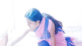 Cute Saree Bhabhi devar ke sath Ganda sex (Hindi Audio) - 14 image