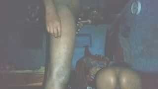 Indian Desi wife doggy style ( Part -3 ) Indian new wife husband sex - 1 image