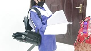 Pakistani School Girl Having Sex First Time With Her Own Stepfather - 2 image