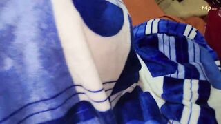 Oops stepbro, look how my blanket tore, you told me that anal sex would warm my body - 2 image