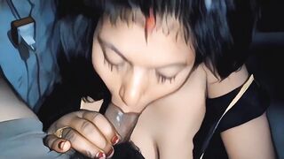 Padosh wali bhabhi sucked the land and water came out in the mouth - 15 image