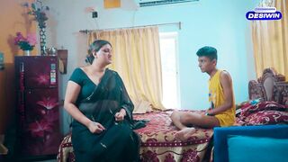 Horny house owner caught her tenant while he was masturbating - 2 image