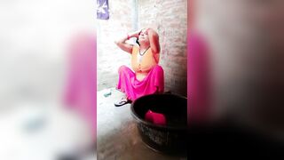 Desi bhabhi shower in bathroom big boobs big ass - 6 image