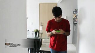 My stepsister and I were so horny that we couldn't resist fucking at midnight - 3 image