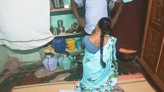 Indian student with aunty sex in home