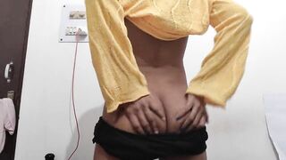 Desi girl showing her boobs and masturbating - 13 image