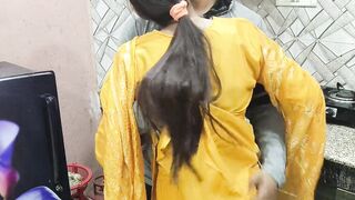 JIJA JI seduced by SAALI'S sexy body fucked her pussy and ass Hindi audio - 3 image