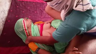 Indian desi housewife in the village