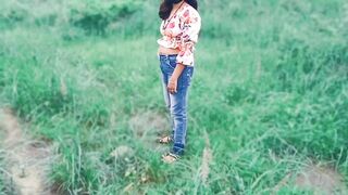 Desi Sexy Soniya Bhabhi fucked when talking with devar, outdoor farms sex Hindi audio - 2 image