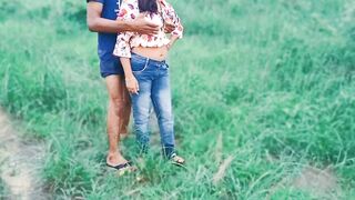 Desi Sexy Soniya Bhabhi fucked when talking with devar, outdoor farms sex Hindi audio - 6 image