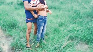 Desi Sexy Soniya Bhabhi fucked when talking with devar, outdoor farms sex Hindi audio - 7 image