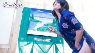 Dress Teared Down In Web Cam Show.