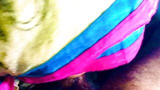 INDIAN MUSLIM Colorful HIJAB blowjob desi teen IMMFUCK - 10 image