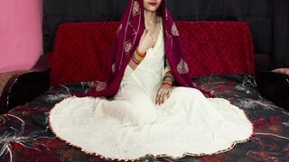 chachi cheats her husband for big dick with hindi dirty talk - 1 image