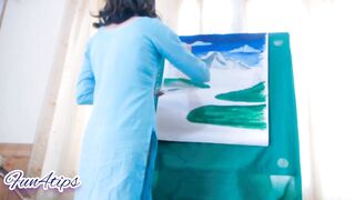 She Loves Painting And BBC. - 7 image