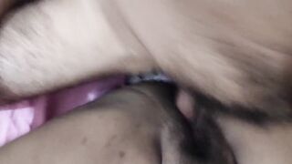 Desiangell - Indian College Girl Cum Inside Hairy Pussy fuck Hard Closeup - 10 image