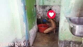 Bangali stepmother and stepson it's nude bath time - 15 image