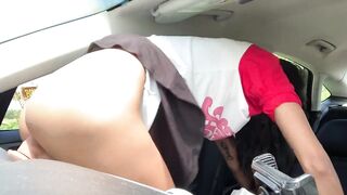 I Got Horny While Driving So I Stop To Fuck My Dildo In The Car For A Bit - 10 image