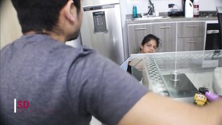 I offer my housekeeper the things of my house in exchange for fucking her- porn in Spanish - 2 image