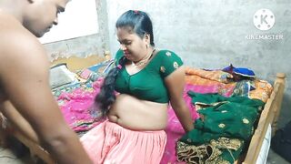 Brother-in-law stripped and fucked hot sister-in-law India porn video - 5 image