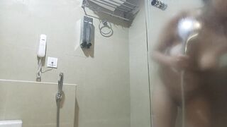 Desi Indian girl bathing in pool, village girl taking bath in hindi - 13 image