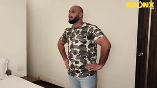 HUNGRY HOT DESI BHABHI HARDCORE SEX WITH YOUNG BOY - 2 image