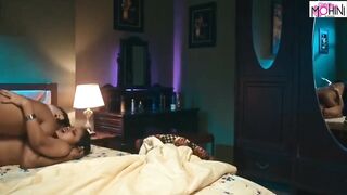 Indian hot bhabi seduced by watchman and fucked very hard in her bedroom when husband is not at home real hardcore sex video with clear Hindi audio - 10 image