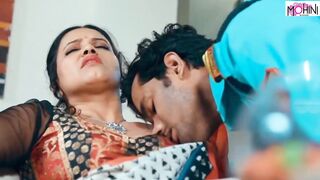 Indian hot bhabi seduced by watchman and fucked very hard in her bedroom when husband is not at home real hardcore sex video with clear Hindi audio - 2 image