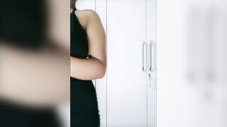 Desi Young Modern Girl Oiled Saggy Boobs Massage Cream Dirty Talking - 11 image