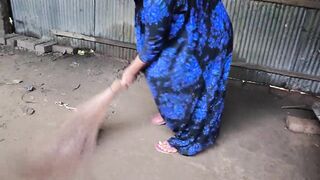 My elder sister was cleaning my room I hugged her and started fucking her ass - 2 image