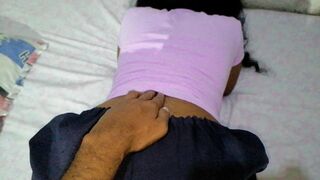 Aian My Wife's Tight Pussy Friend Came Back Into The Room Wearing a Torn Dress Fuck Like Doggy