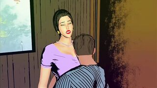 Sexy boy with beautiful girl blowjob and fuck - 3 image